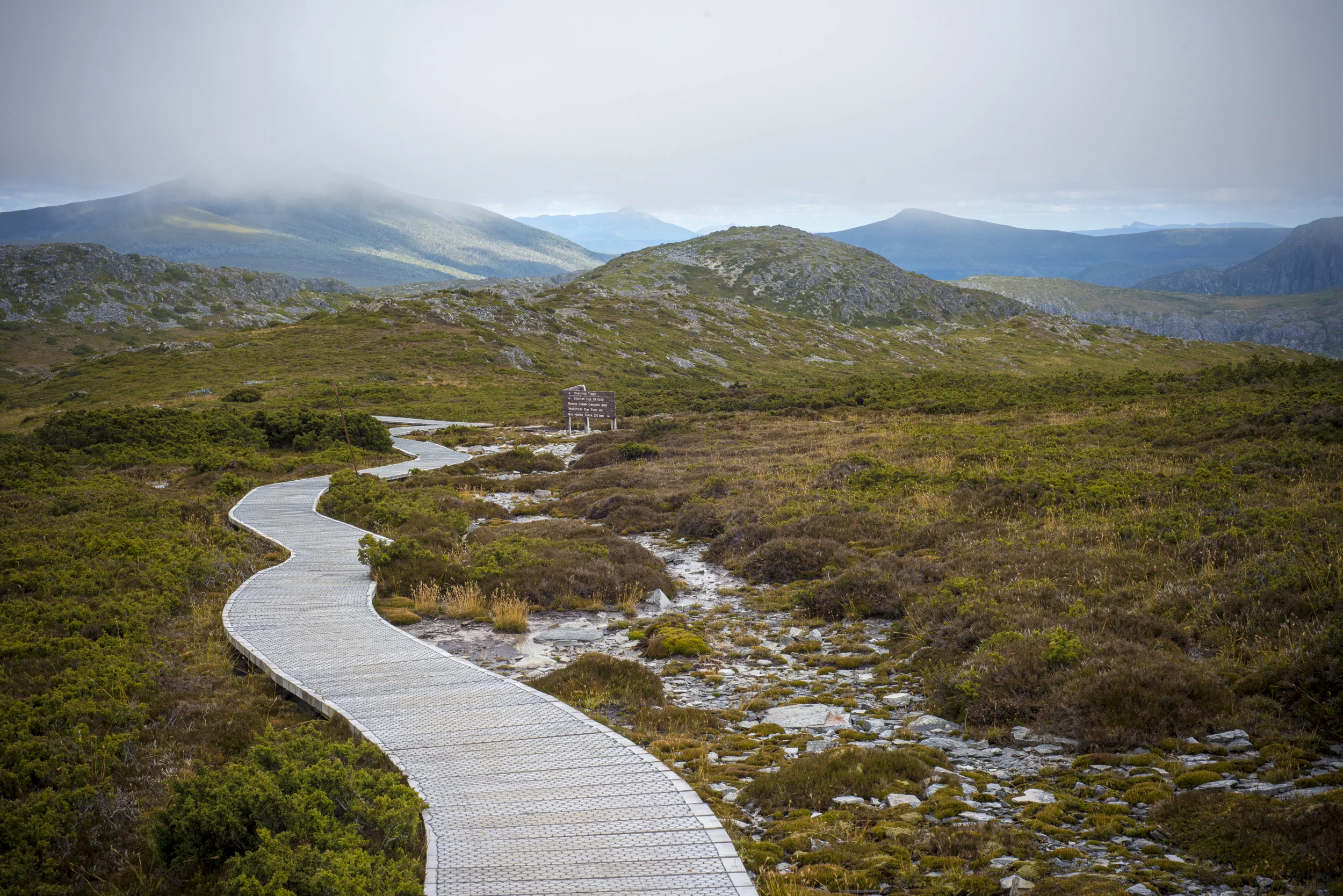 Part of the Overland Track, Cradle Mountain, Tasmania