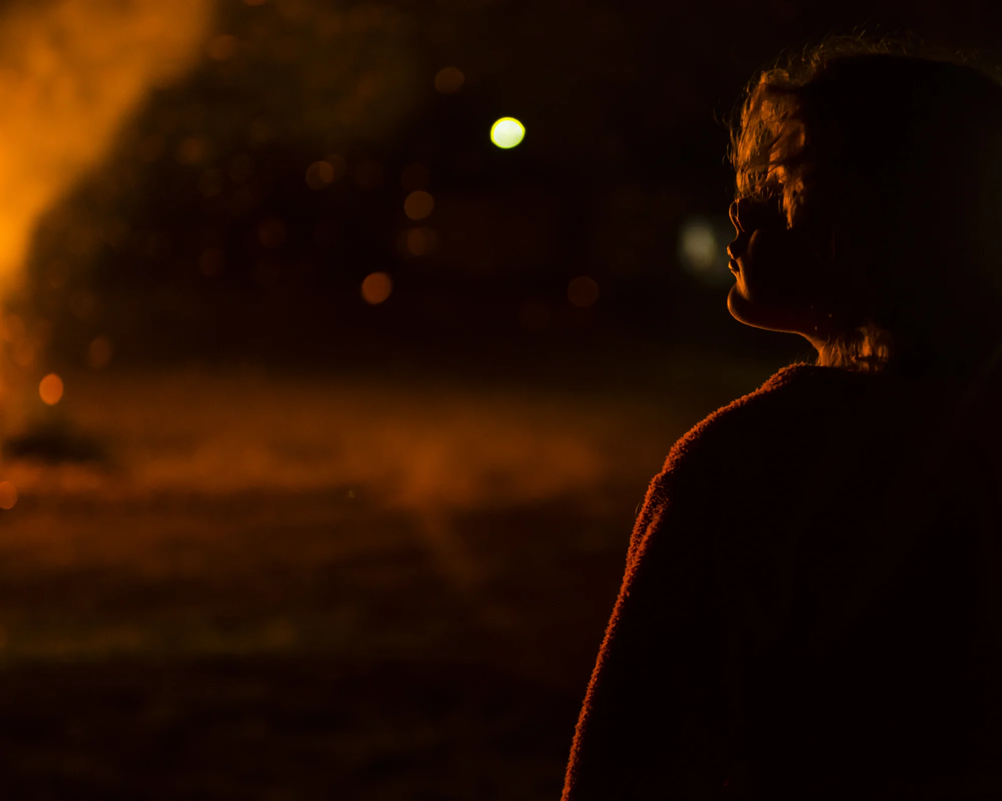 Ok, so this is a bonfire image. Night. You wouldn't want this light and bright. All the black adds atmosphere and emotion. I can feel myself at that bonfire. Of course, if you are not going for 'dark and moody' you wouldn't want this much black shadow.