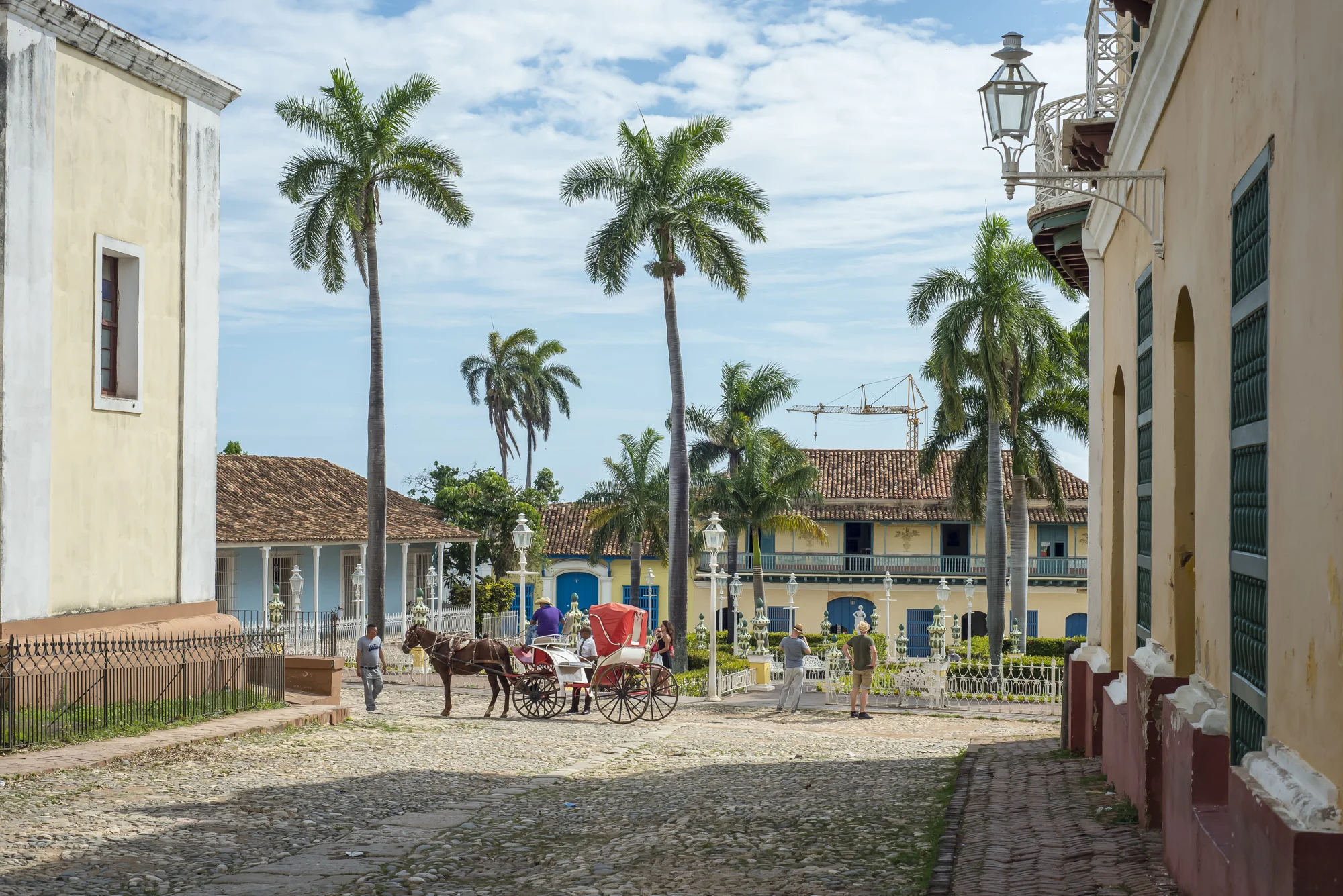 The streets of Trinidad, Cuba. 