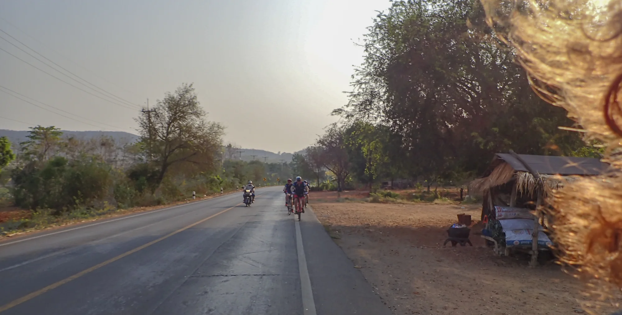 Early morning to late afternoon, we rode. I loved the legs before lunch before the heat set in.