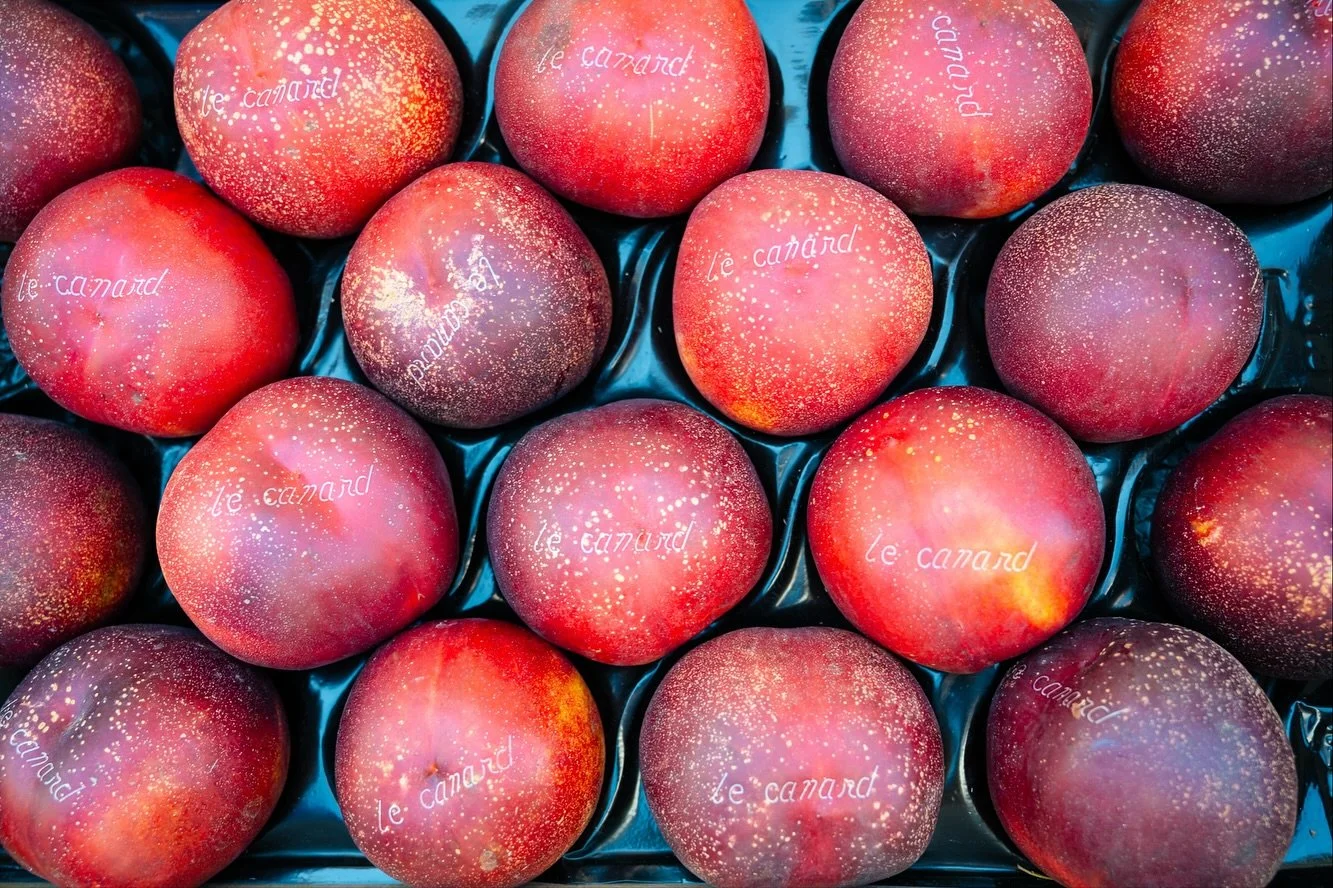 Couldn&rsquo;t resist the stalls at the Cours Saleya Market - baskets overflowing with peaches and berries, the smell of fresh bread in the air, and rows of golden pastries calling my name. How did I lose weight in France? 🤷&zwj;♀️😂

#CoursSaleya #