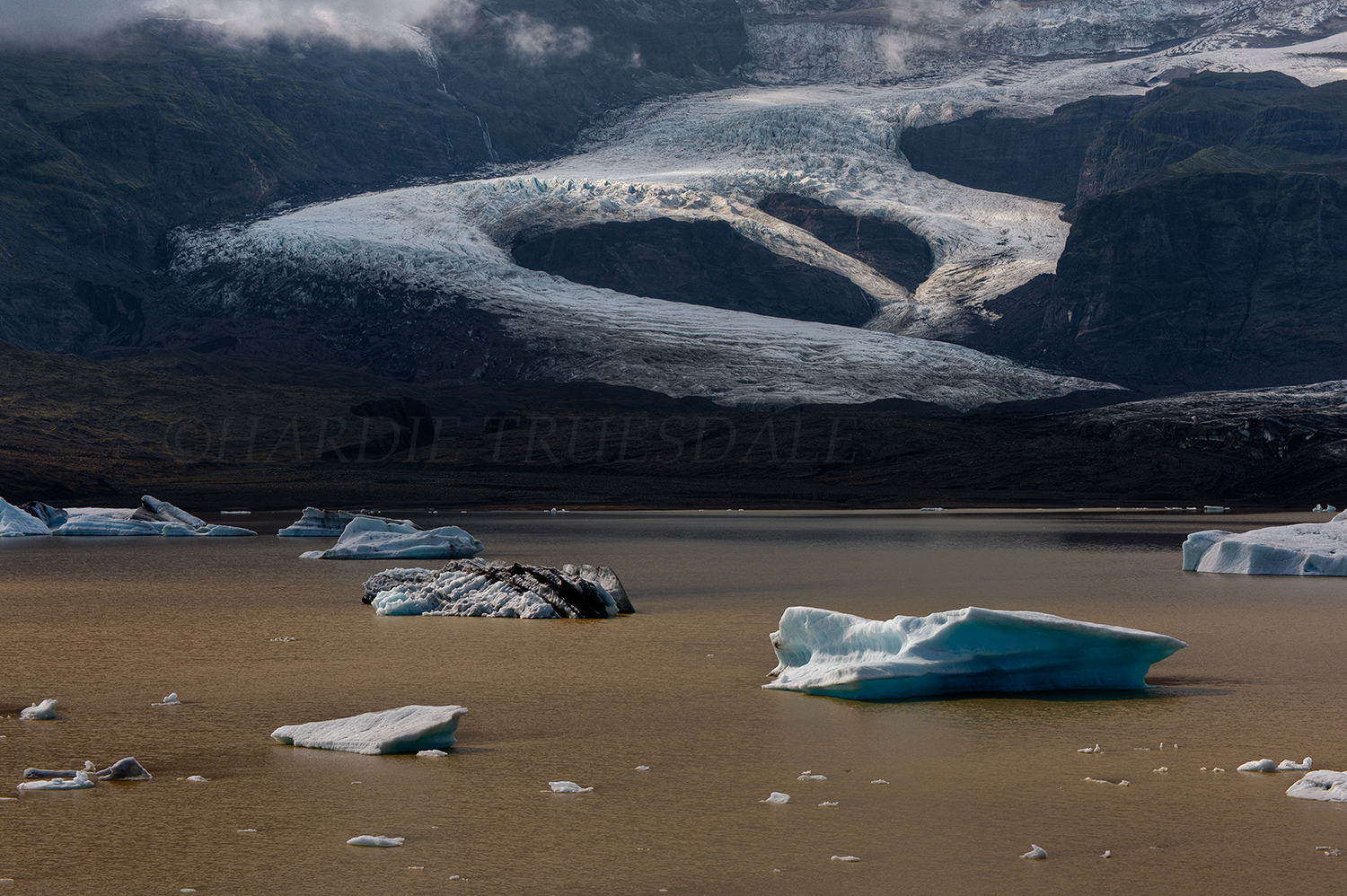  Ice#48 "Receding Glacier, Fjallasrlon Lagoon" 