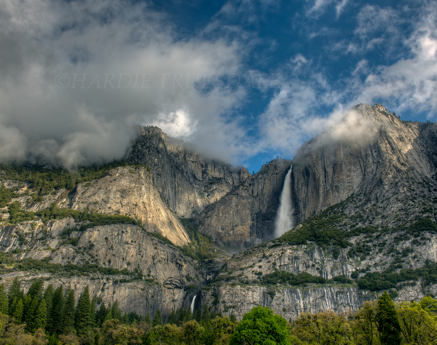  CA#131"Clearing Storm, Yosemite Falls" 