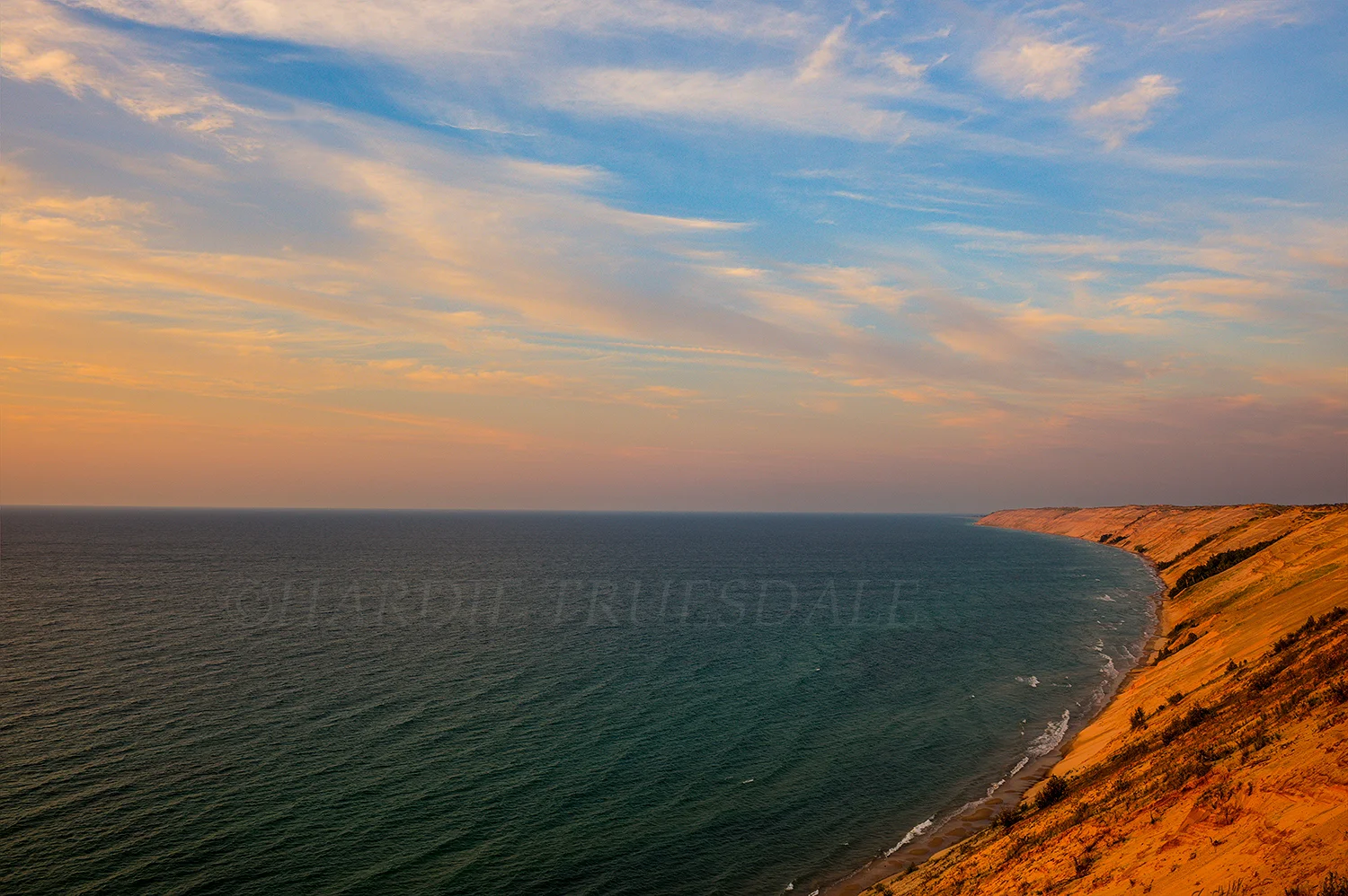MI#043 "Grand Sable Dunes, Pictured Rocks, Lake Superior"