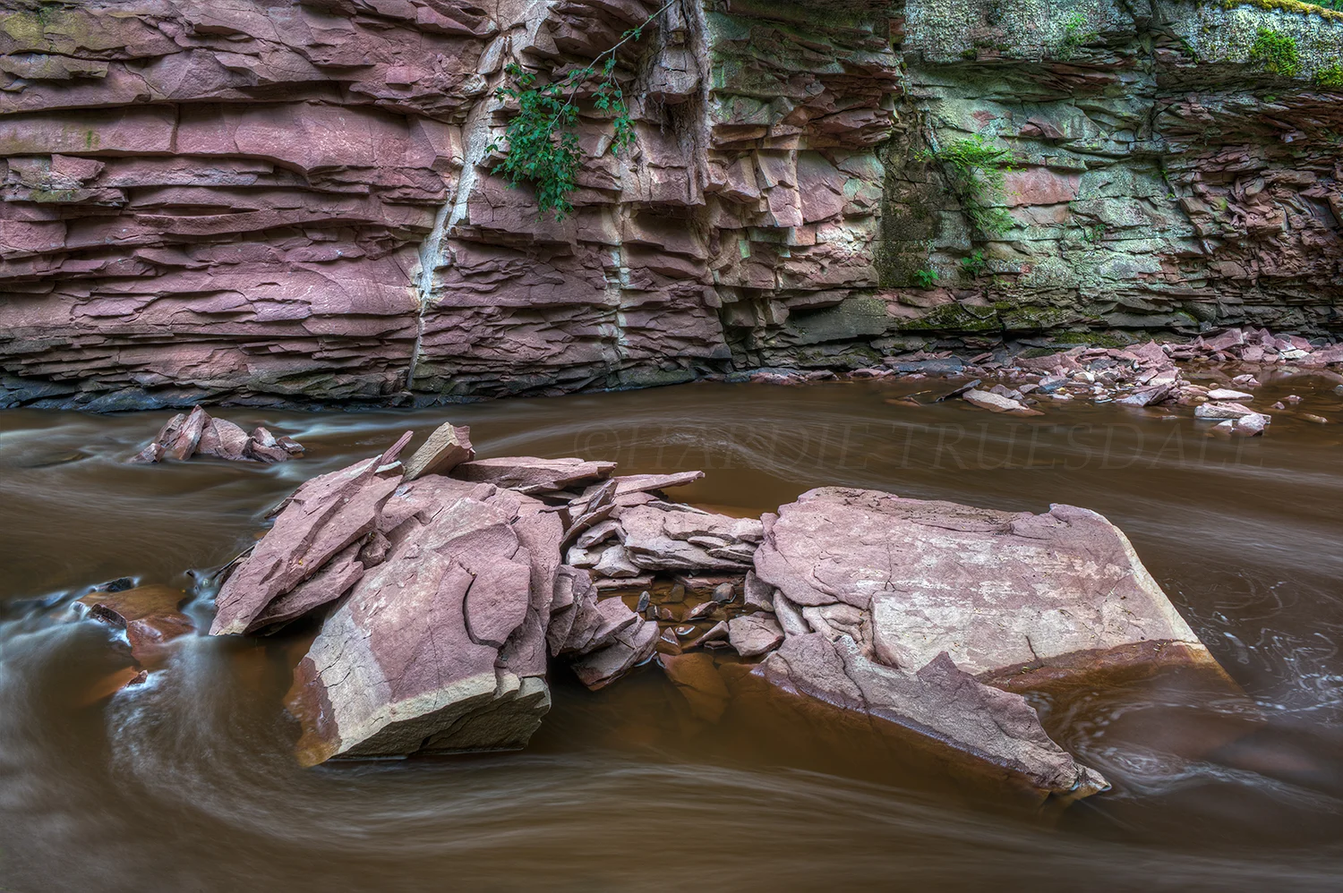 WI#034 Amnicon Falls State Park, South Shore, Lake Superior"