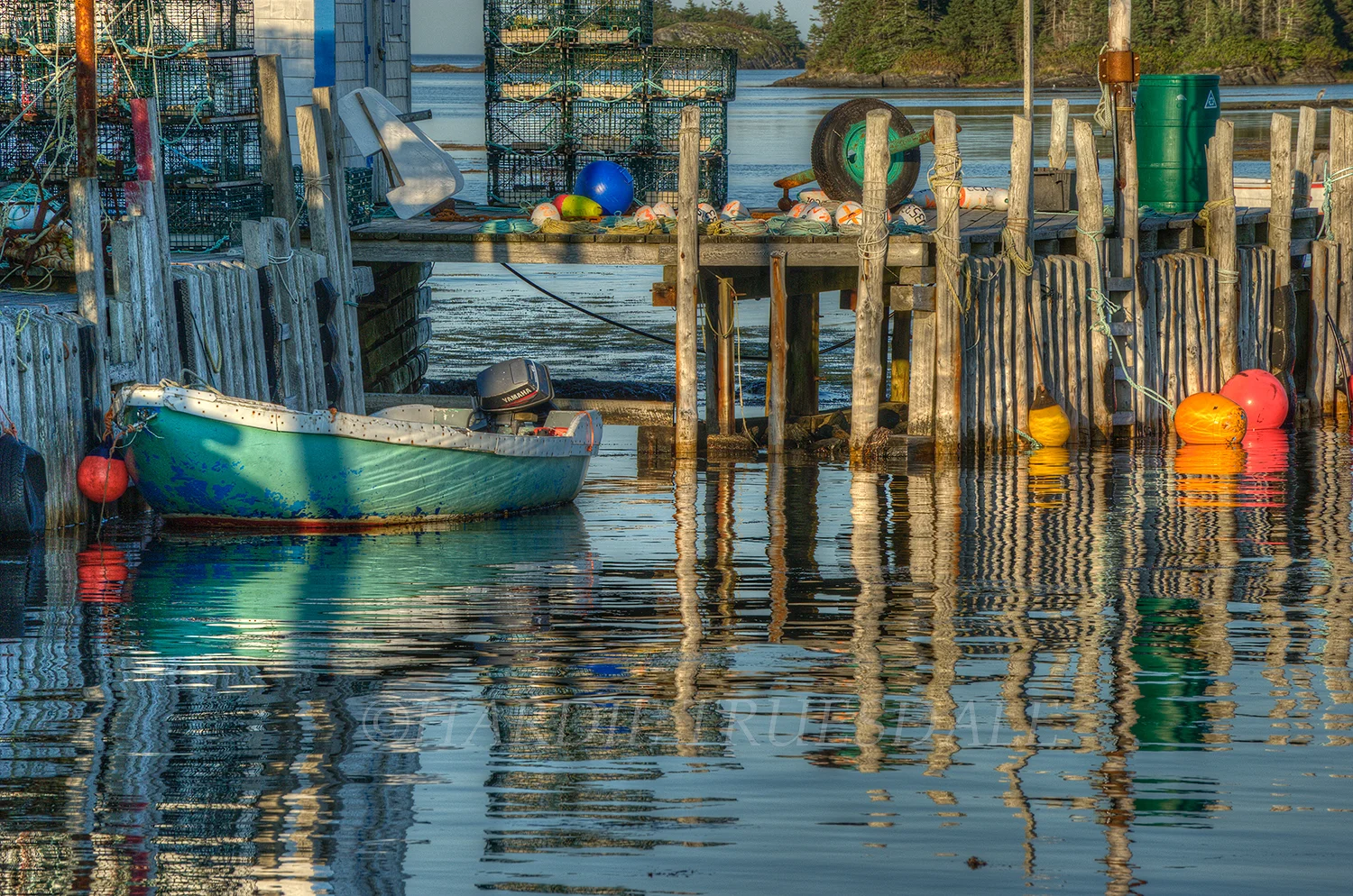 NS#006 "Battered Boat, Nova Scotia"