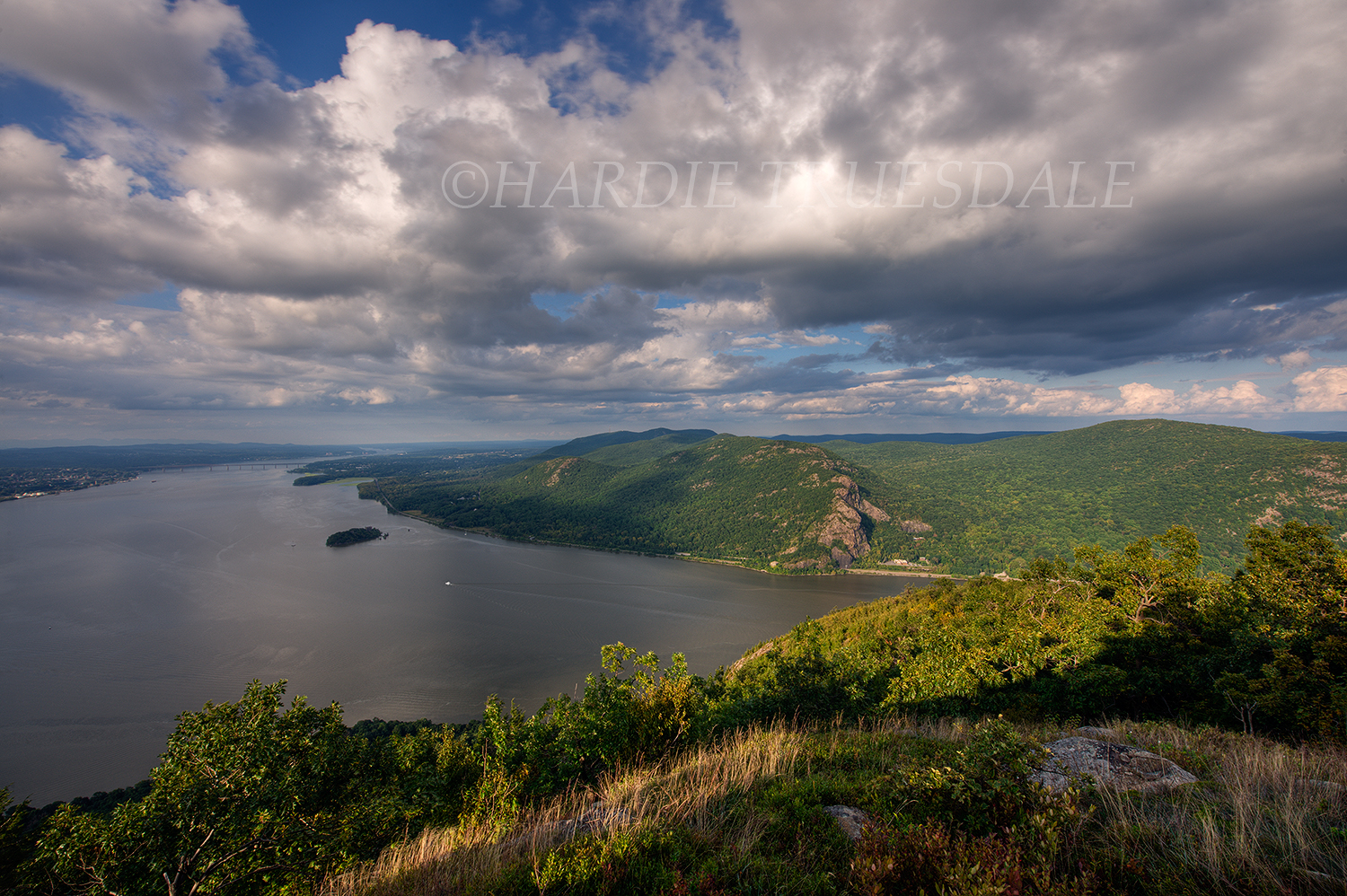  Hr#246 Hudson River Views From Storm King Mountain" 