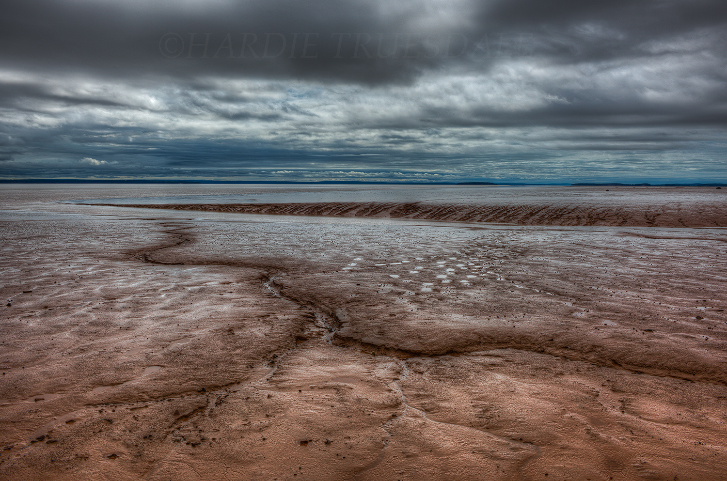 NB#002 Mud Flats, Fundy Bay, New Brunswick