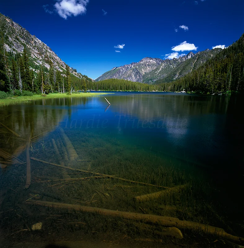 WA#001 "Stuart Lake, Alpine Lakes Wilderness, Wenatchee National Forest, WA"
