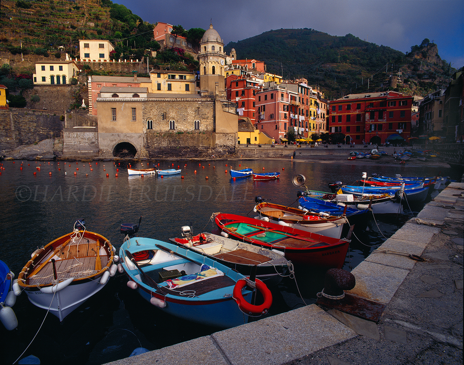  Ity#003 "The Boats of Vernazza, Cinque Terre, Liguria, Italy" 