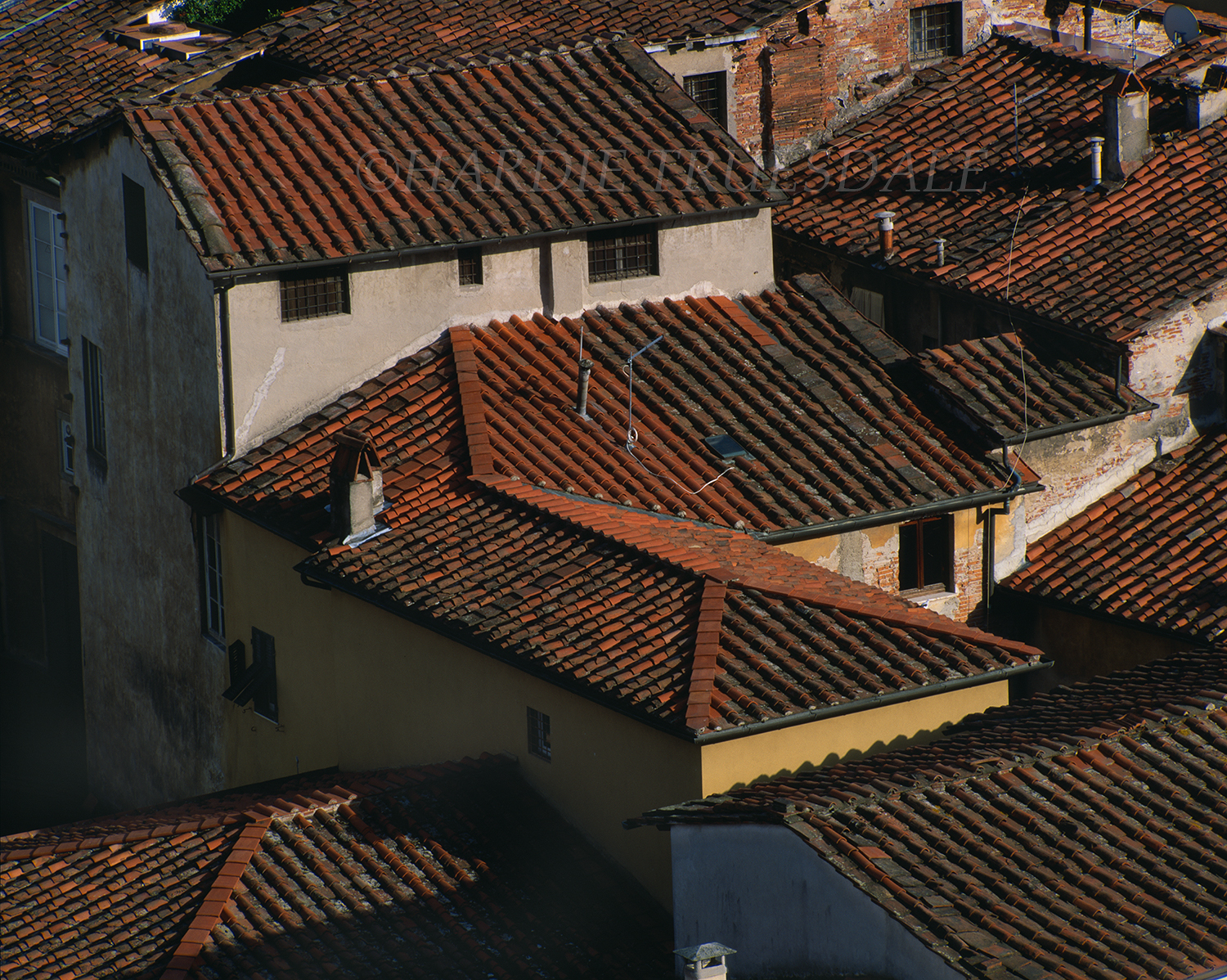  Ity#004 "Rooftops of Luca",&nbsp;Tuscany, Italy 