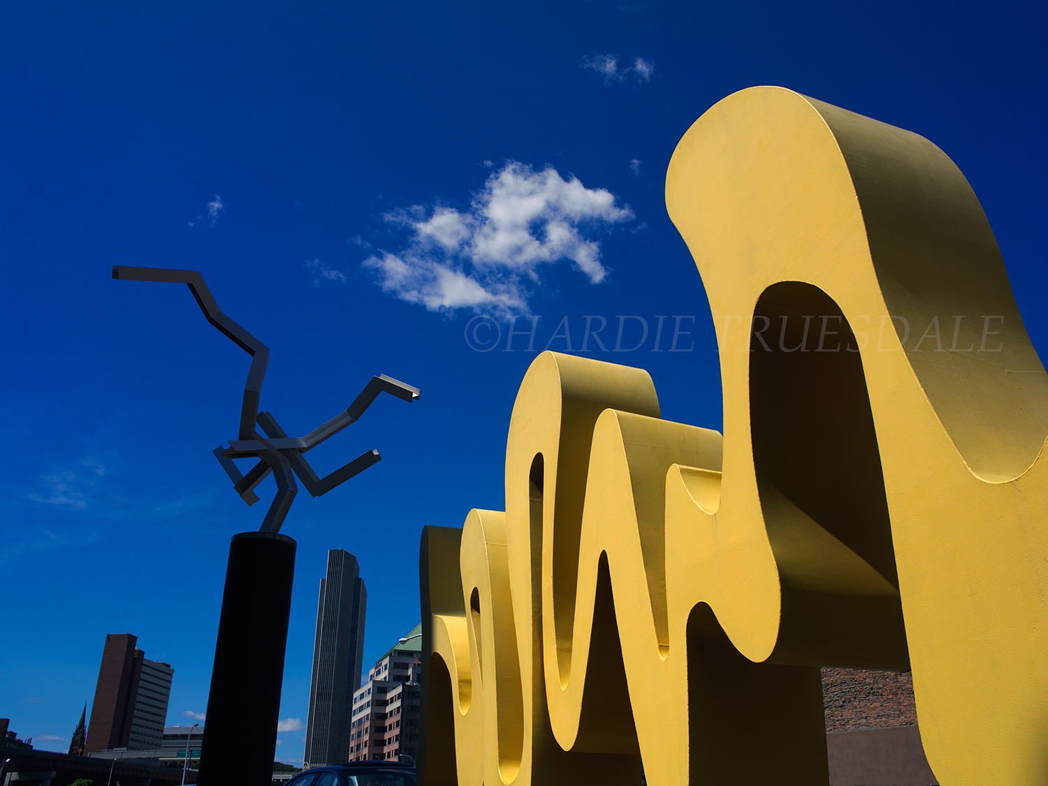 Alb#001 "Sculpture and Skyline", Albany
