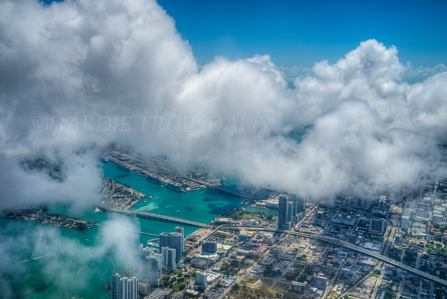 Fl#001 Aerial Views, Miami, FL