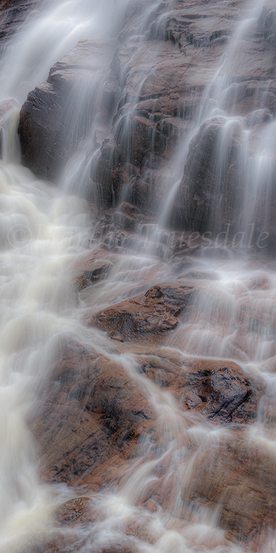 NH#100 "Arethusa Falls, Crawford Notch State Park"
