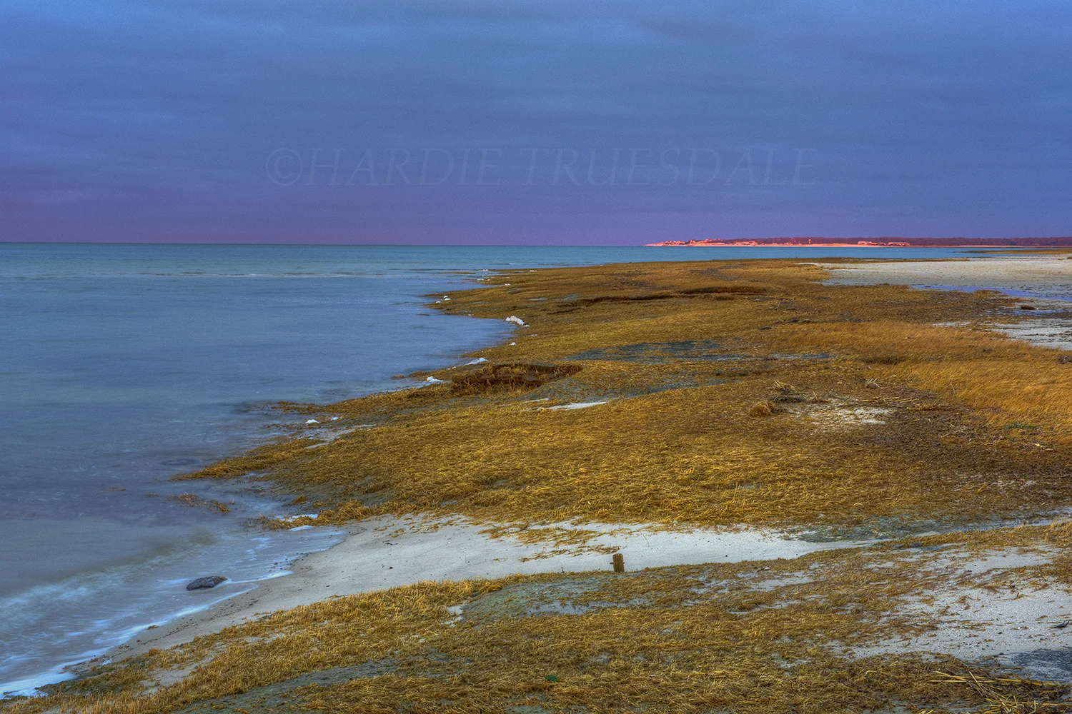 CC#103 "Dusk, Barnstable Harbor, Long Pasture National Wildlife Sanctuary, MA