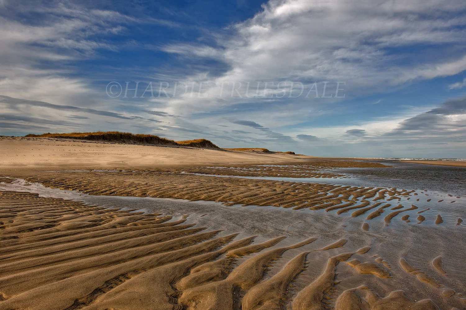 MA#086 "Low Tide Patterns, Coast Guard Beach, Cape Cod Nat Seashore, MA"