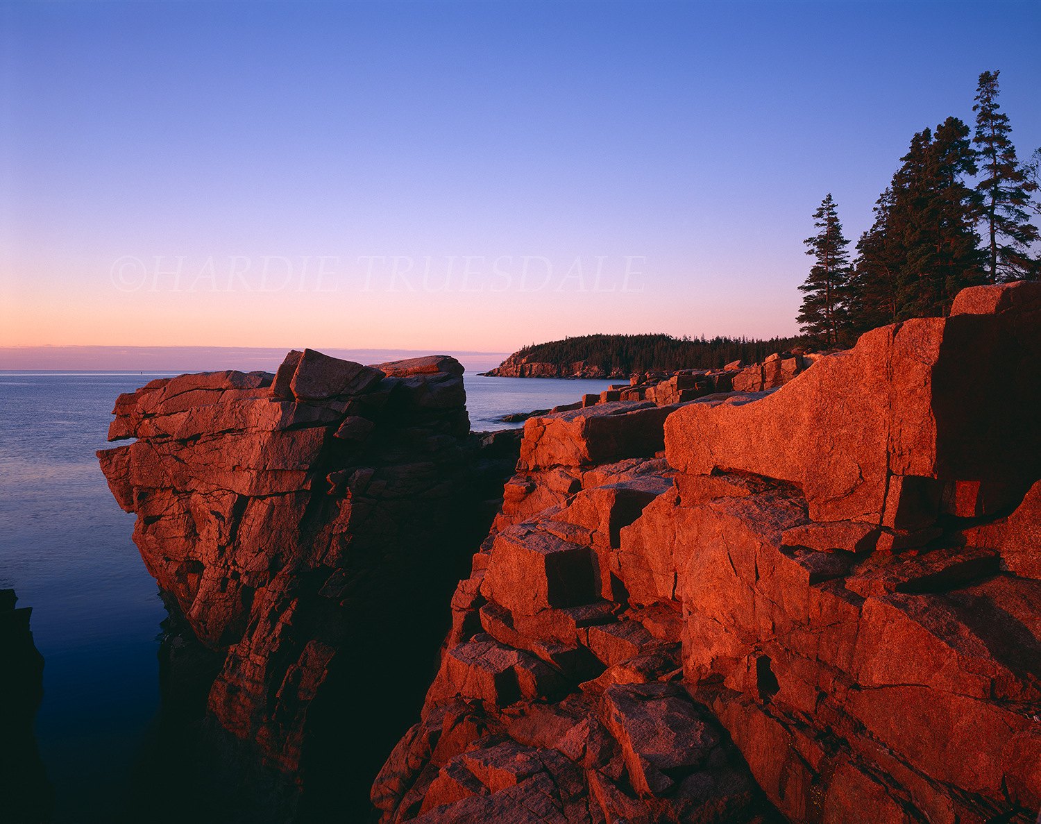 ME#5 "Otter Cliffs Dawn, Acadia"