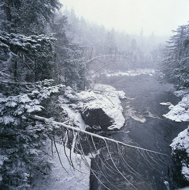 Adk#118 "Storm, West Branch, Ausable"