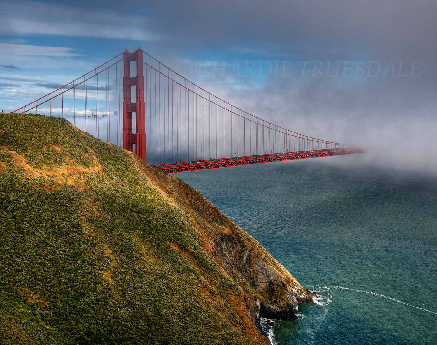 CA#132 "Fog Bank, Golden Gate Bridge"