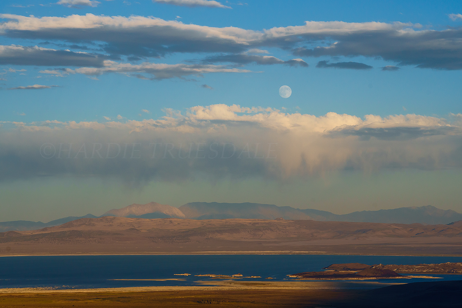 CA#162 "Moonrise, Mono Lake, Inyo National Forest"