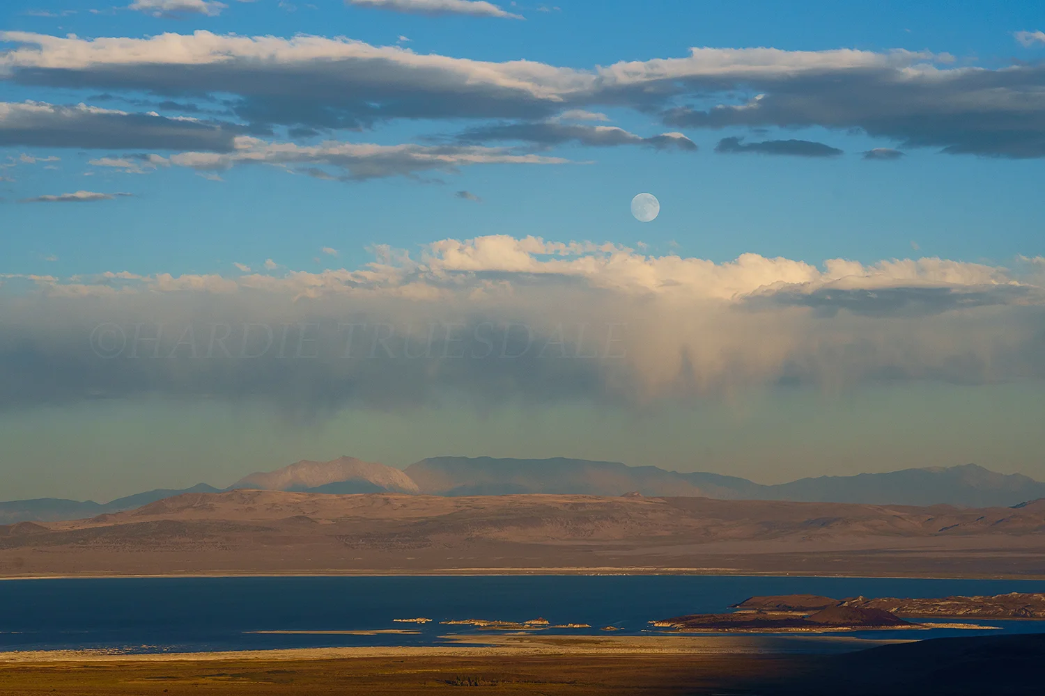 CA#162 "Moonrise, Mono Lake, Inyo National Forest"