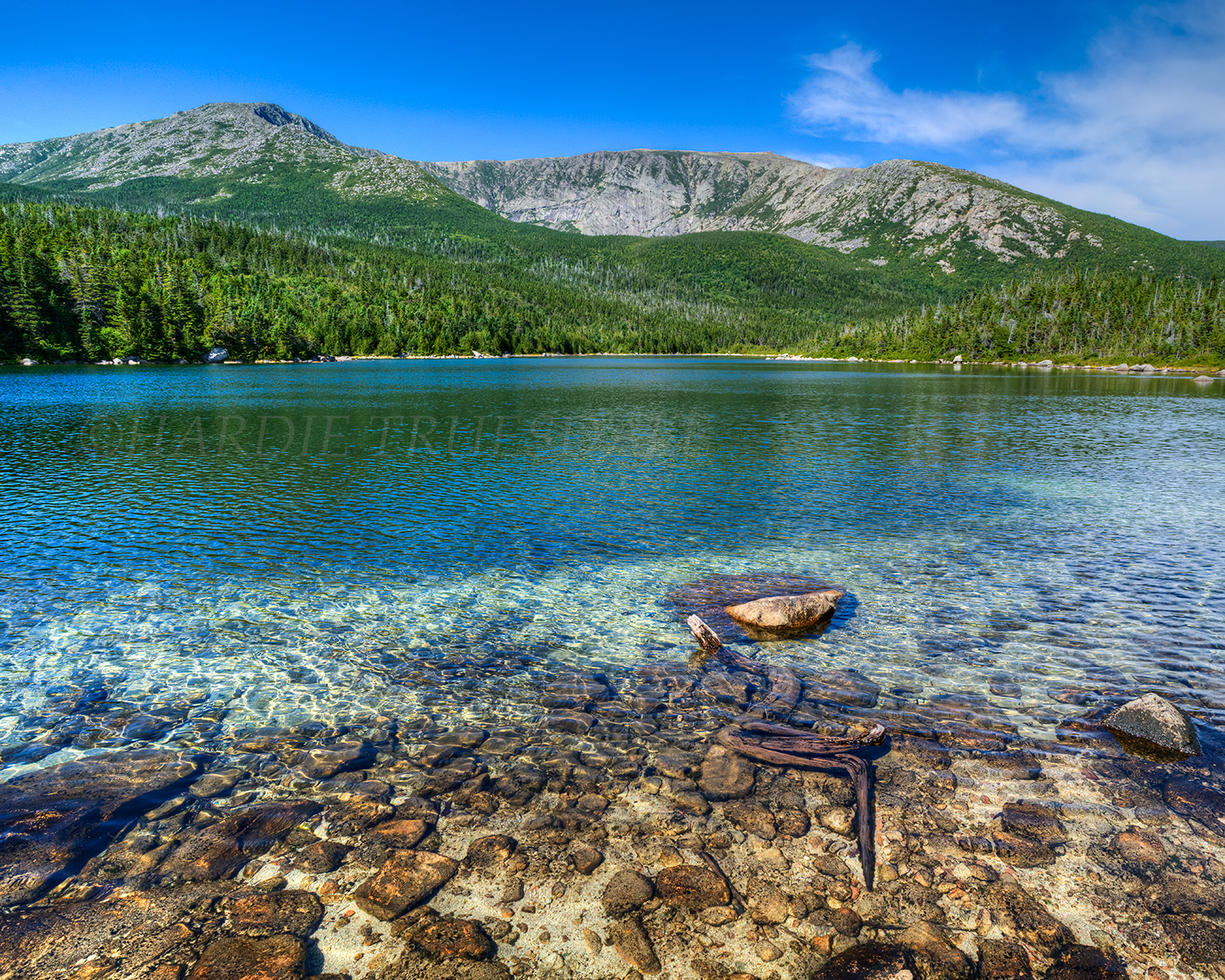 ME#79 "Basin Pond", Baxter State Park