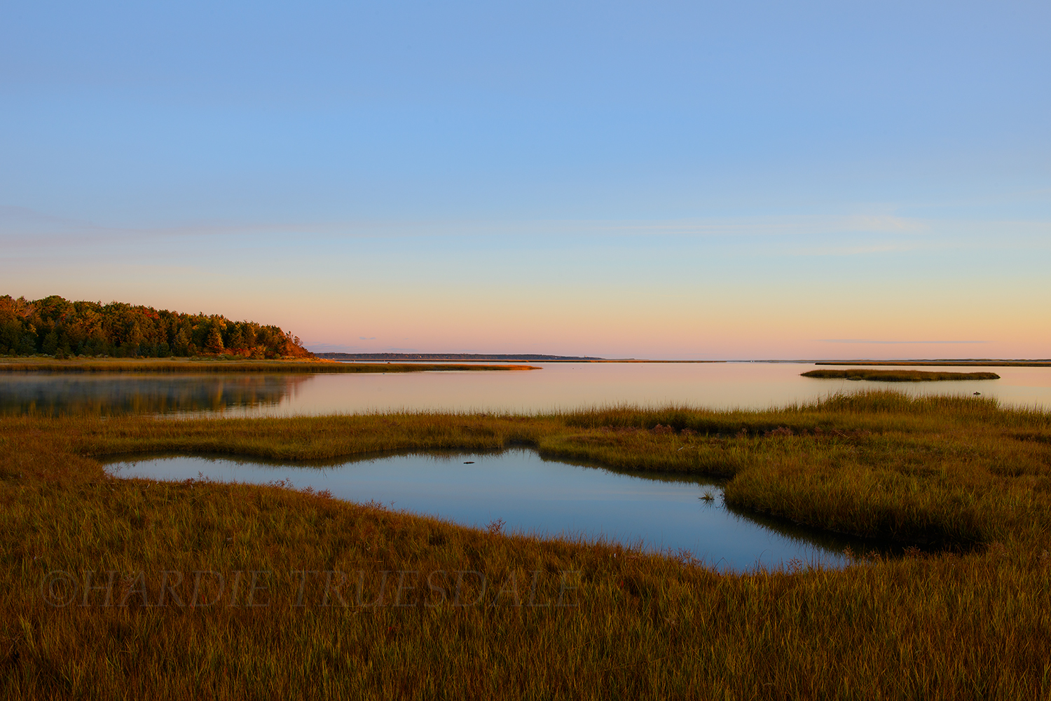 CC#159 "Fall Tidal Pool", Nauset Marsh