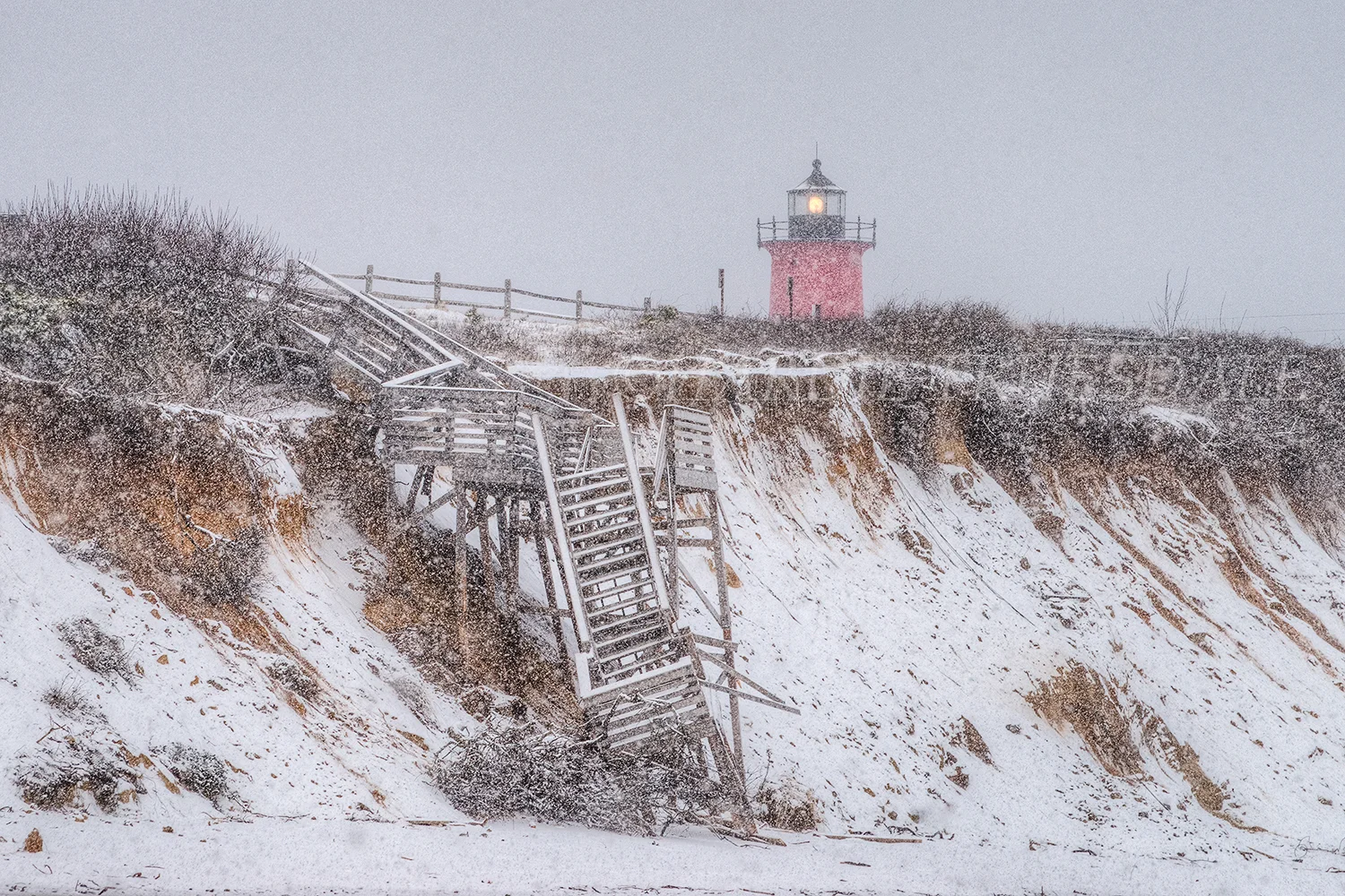 CC#160 "Broken Stairs, Nauset Light"