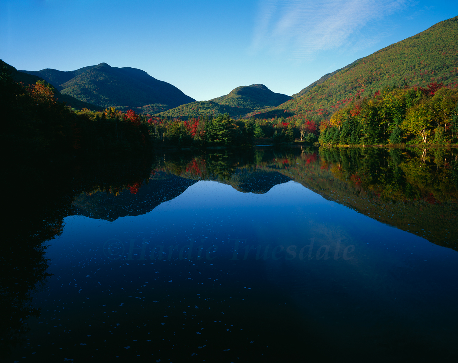 Adk#023 "High Peaks Fall, Marcy Dam"