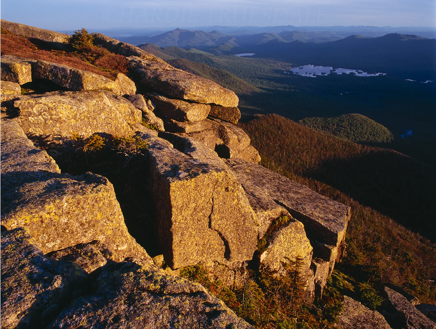 Adk#142 "Evening Views, Mt Dix"