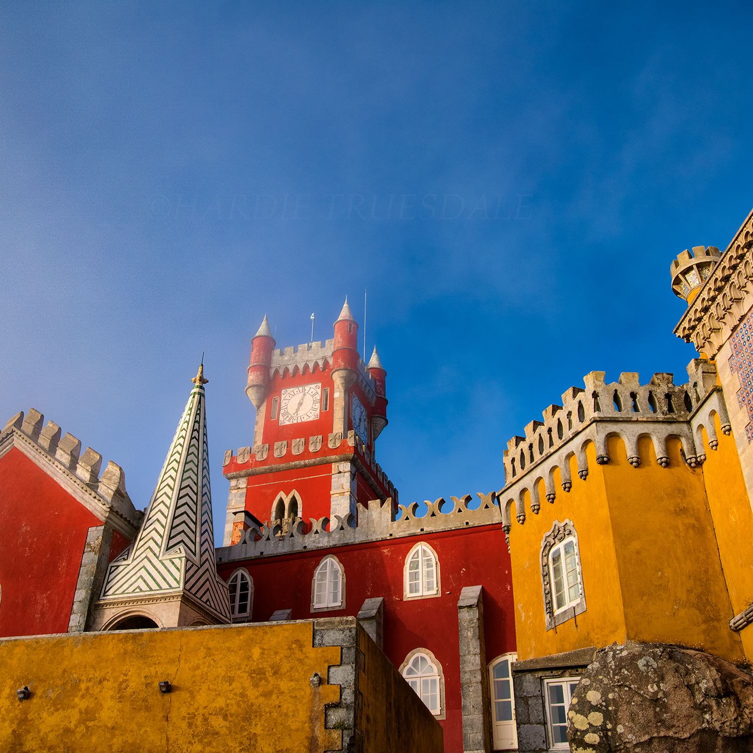PT#022 "Colorful Towers" Pena Palace, Sintra