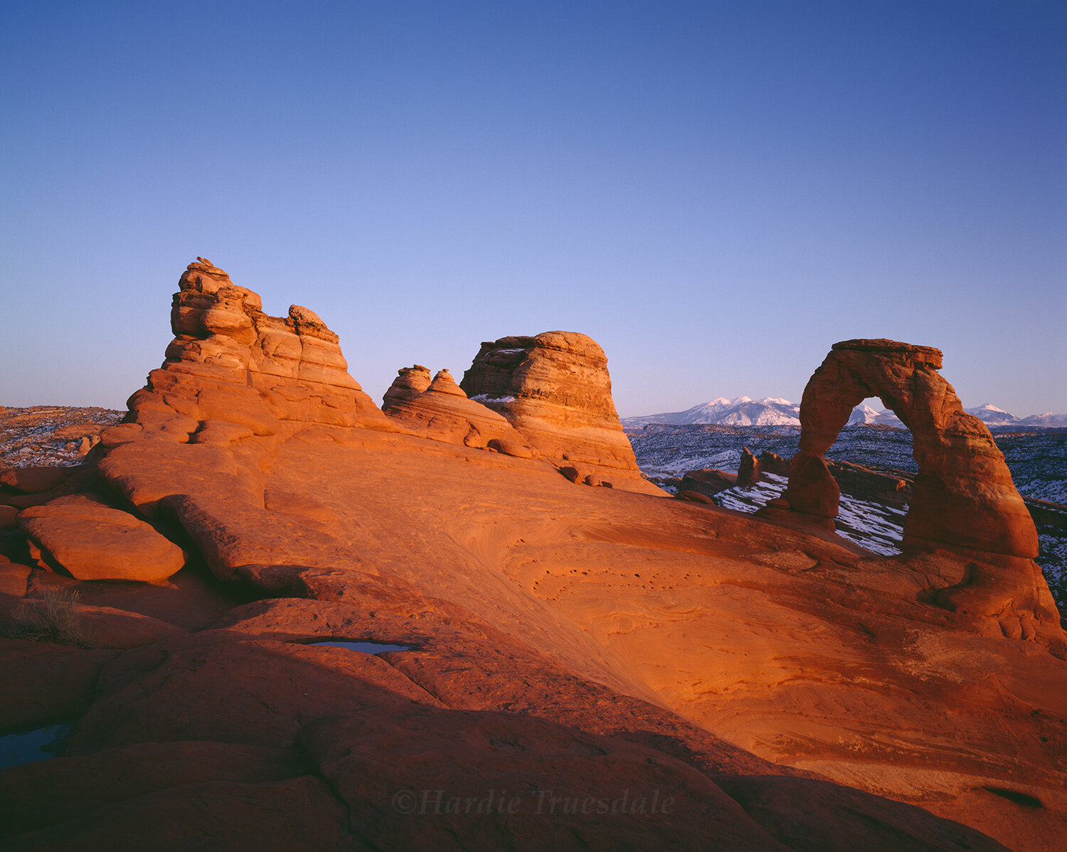 UT#025 Evening Delicate Arch, Arches National Park, UT