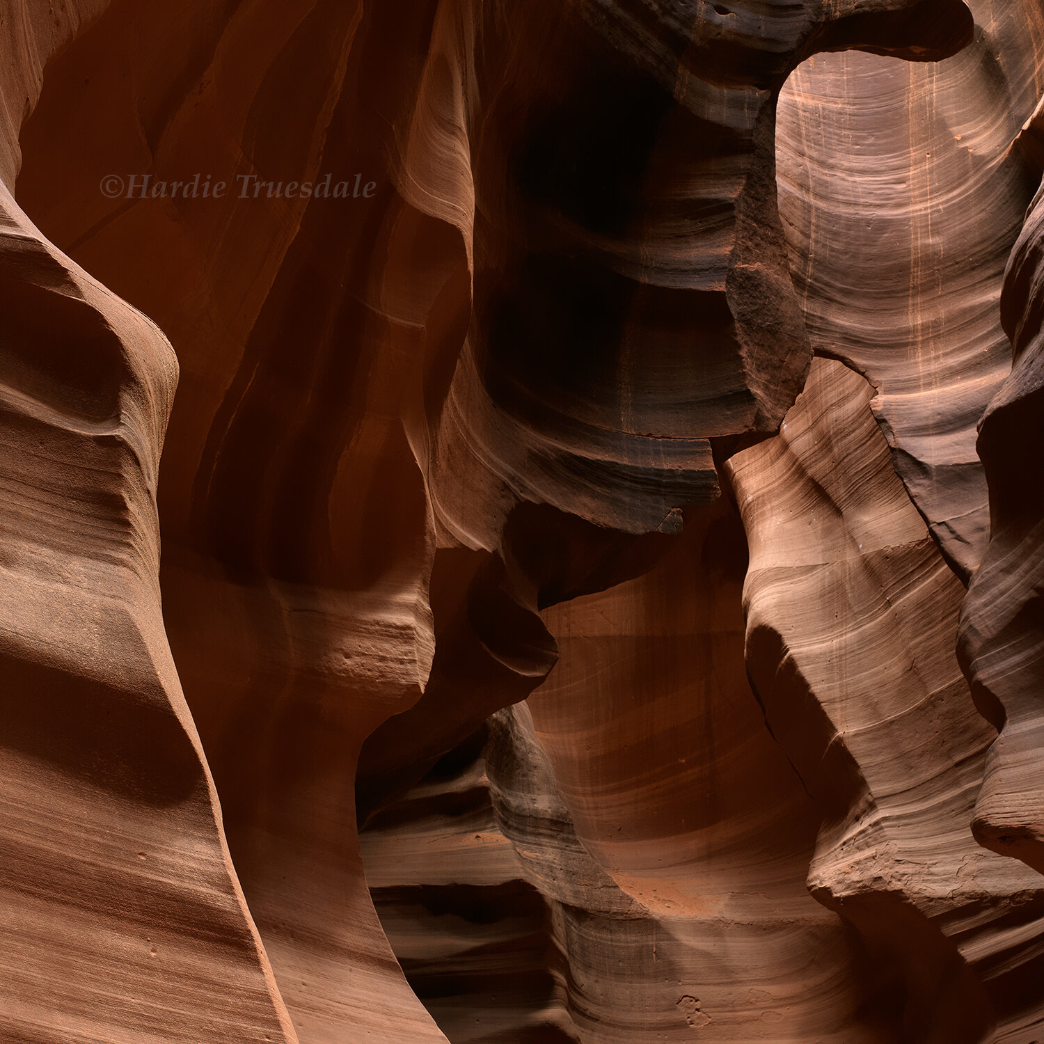 AZ#095  Erosion Patterns, Antelope Canyon
