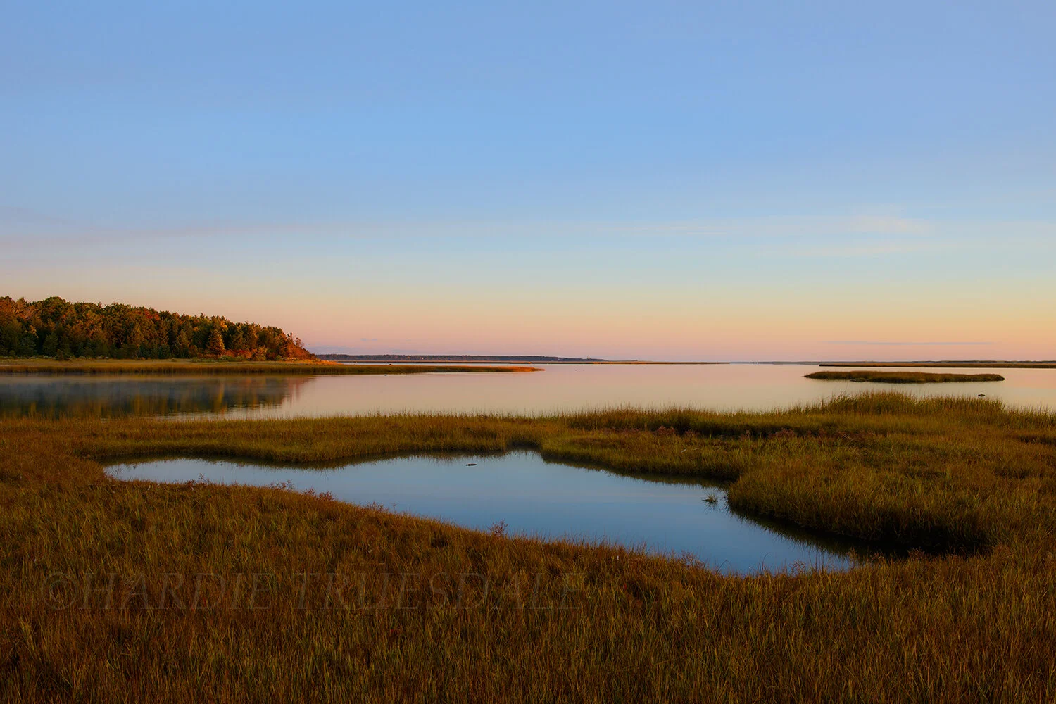 CC#159 Fall Evening, Nauset Marsh, Mill Pond Valley Conservation Area