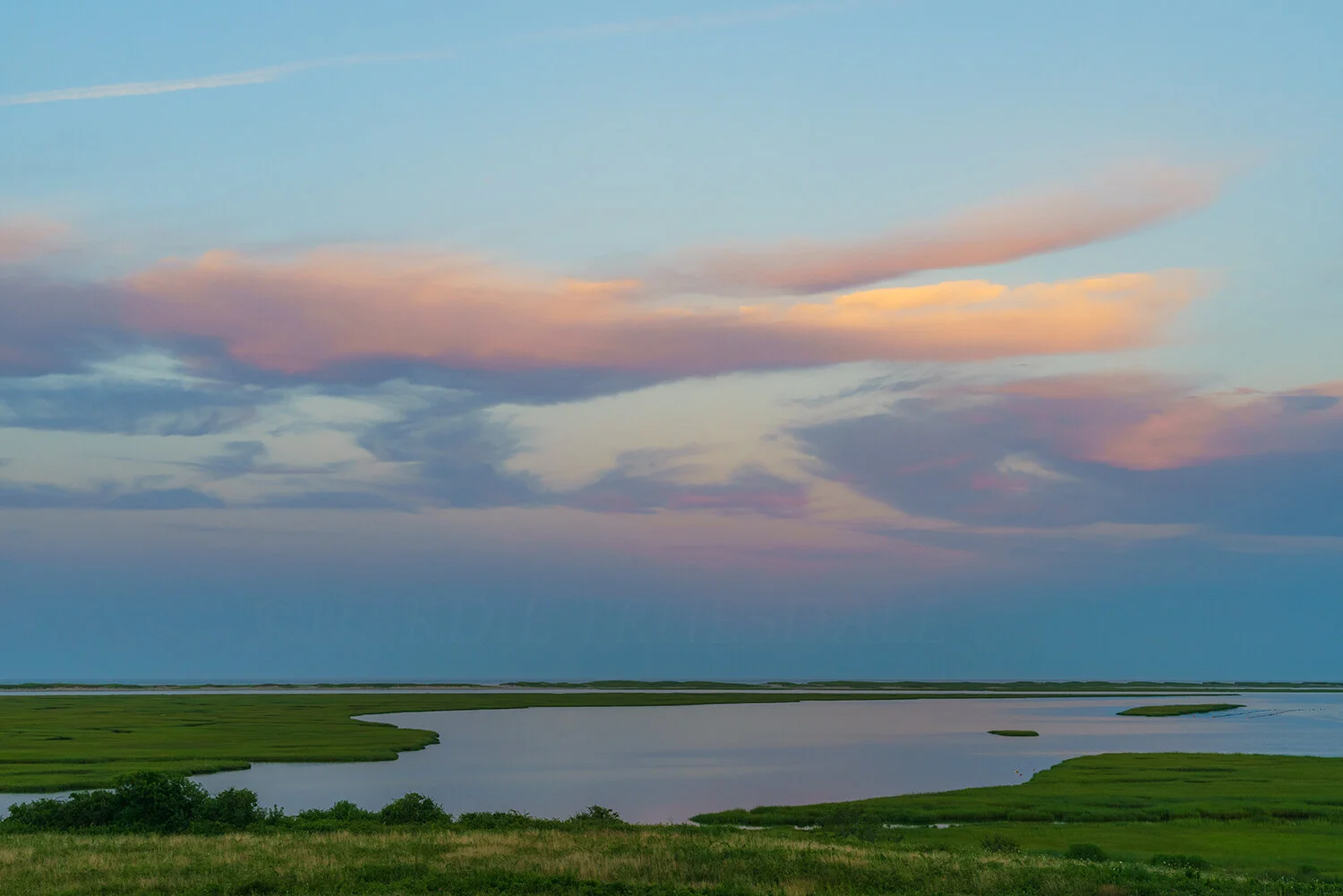 CC#219 Dusk, Fort Hill, Nauset Marsh