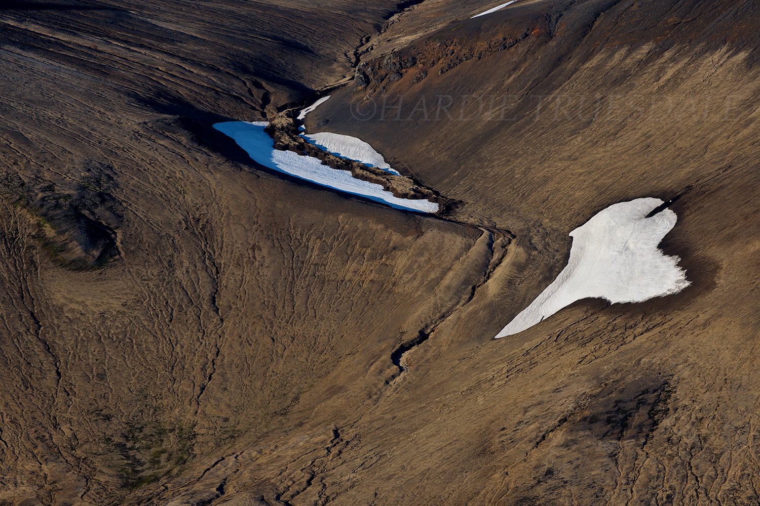  Ice#008 Snow Fields, Snaefellsjokul Glacier 