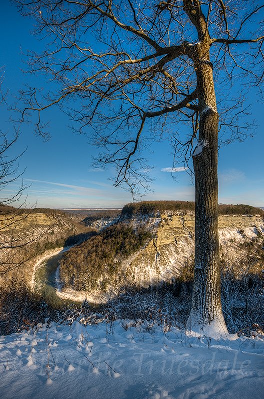 WNY#64 Big Bend Winter Views, Letchworth State Park