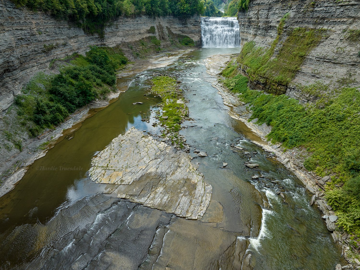 WNY#100 Middle Falls and Gorge, Letchworth State Park