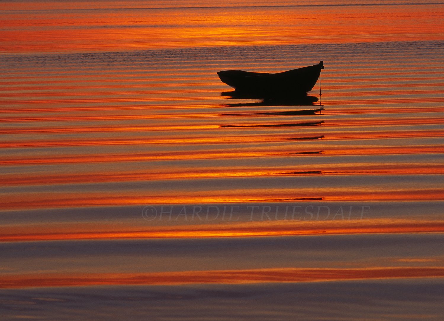MA#53 Rowboat Sunrise, Little Pleasant Bay