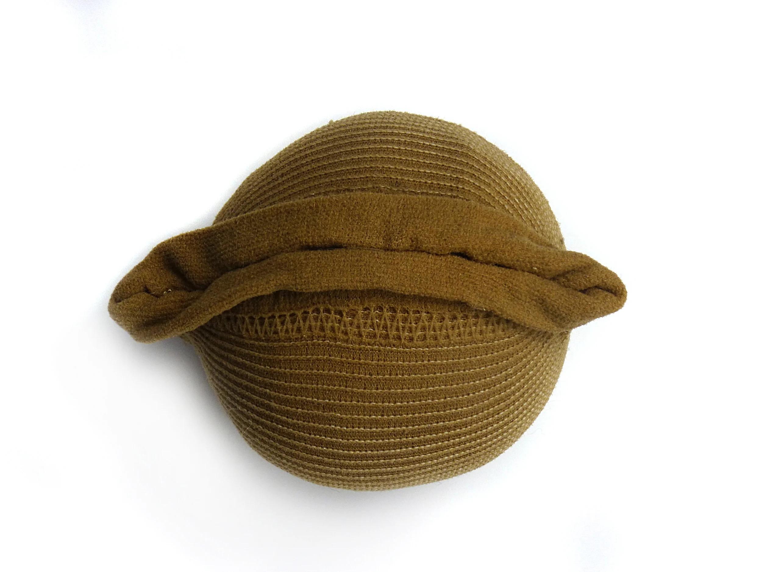 Nr.4, Nylons, sheep`s wool, needled, 12x5x16 cm
