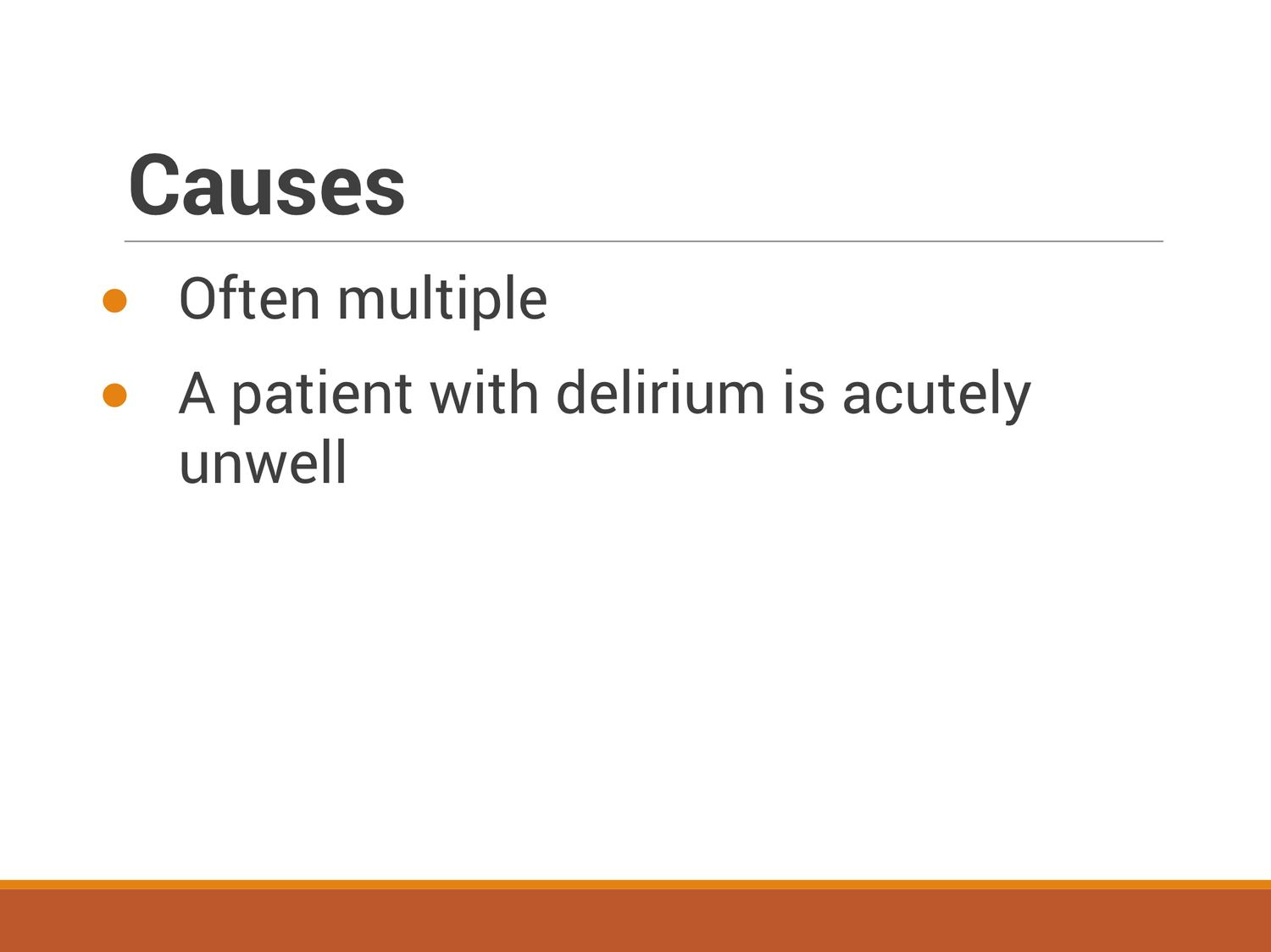Delirium — EM3
