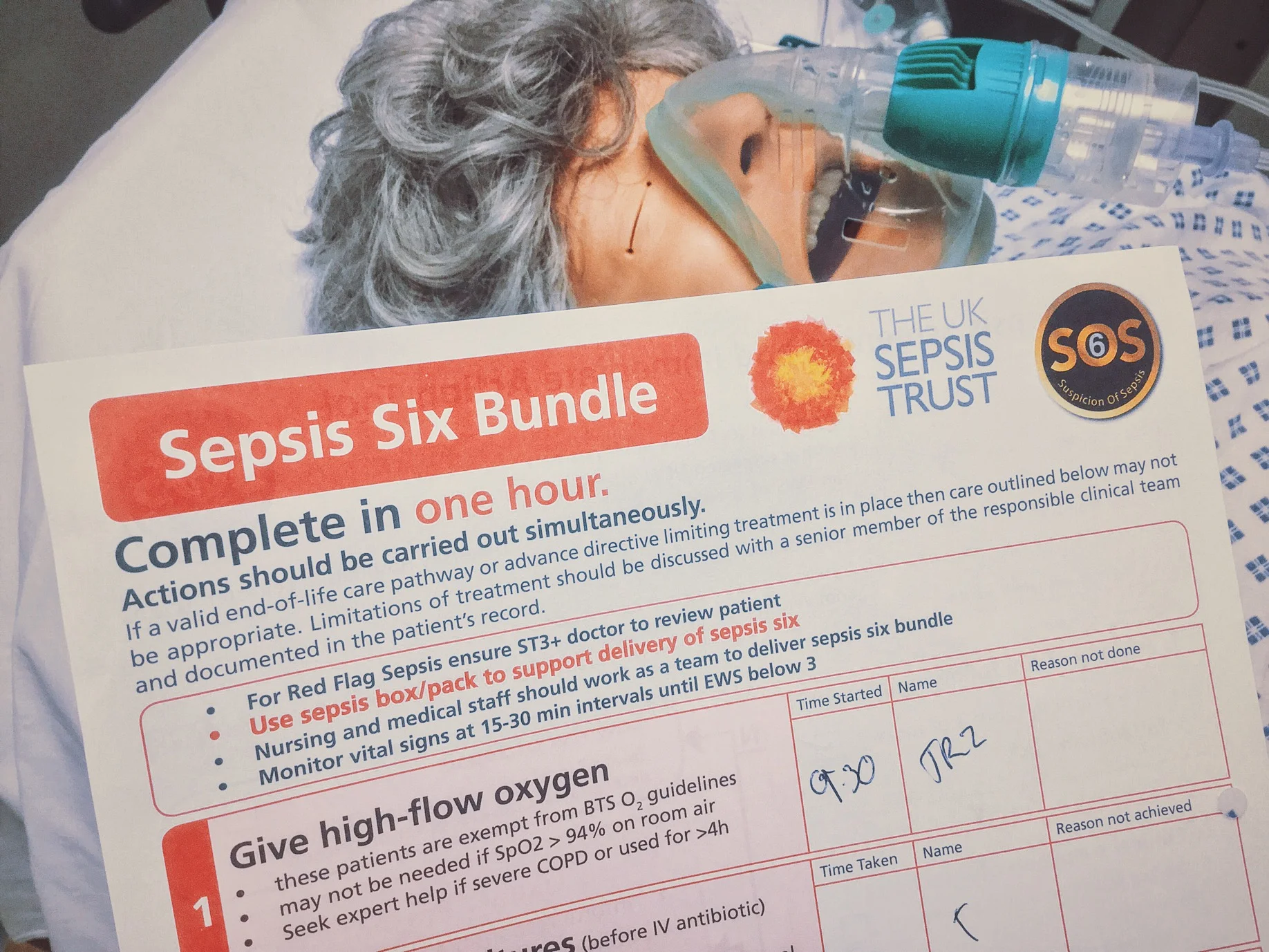 SimBlog Red Flag Sepsis — EM3 East Midlands Emergency Medicine