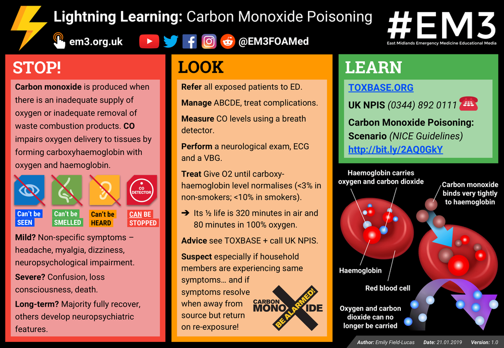 Lightning Learning: Carbon Monoxide Poisoning — EM3