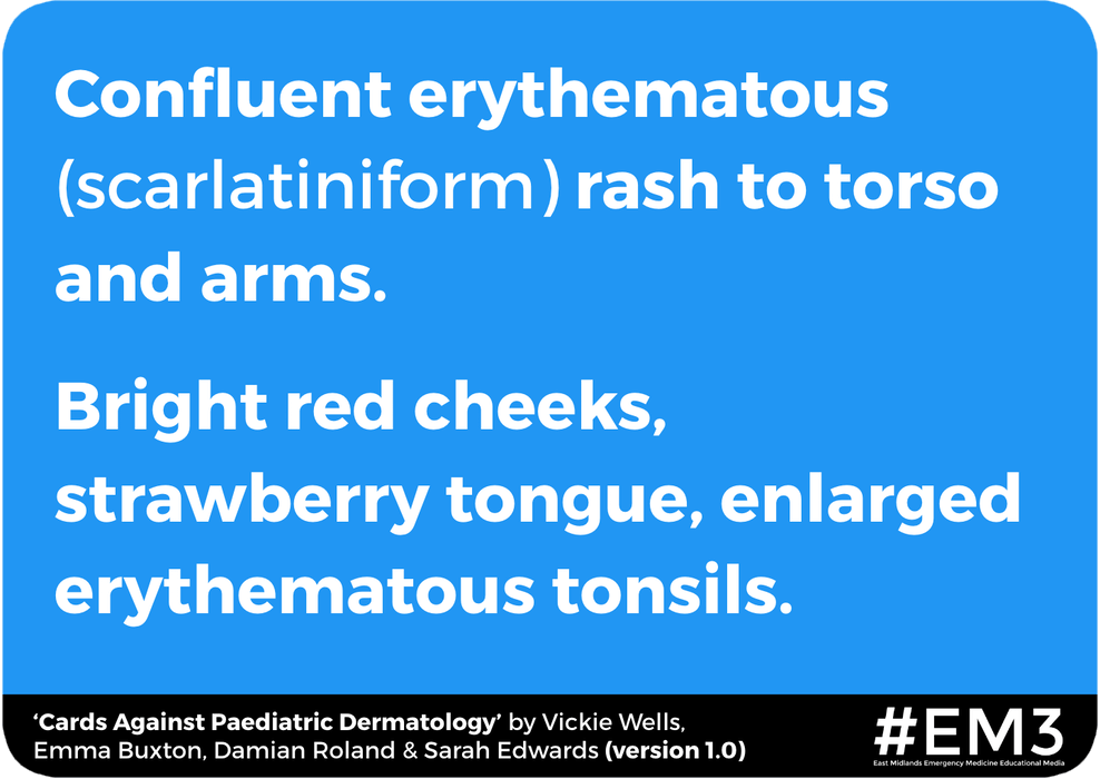 Cards Against Paediatric Dermatology — EM3