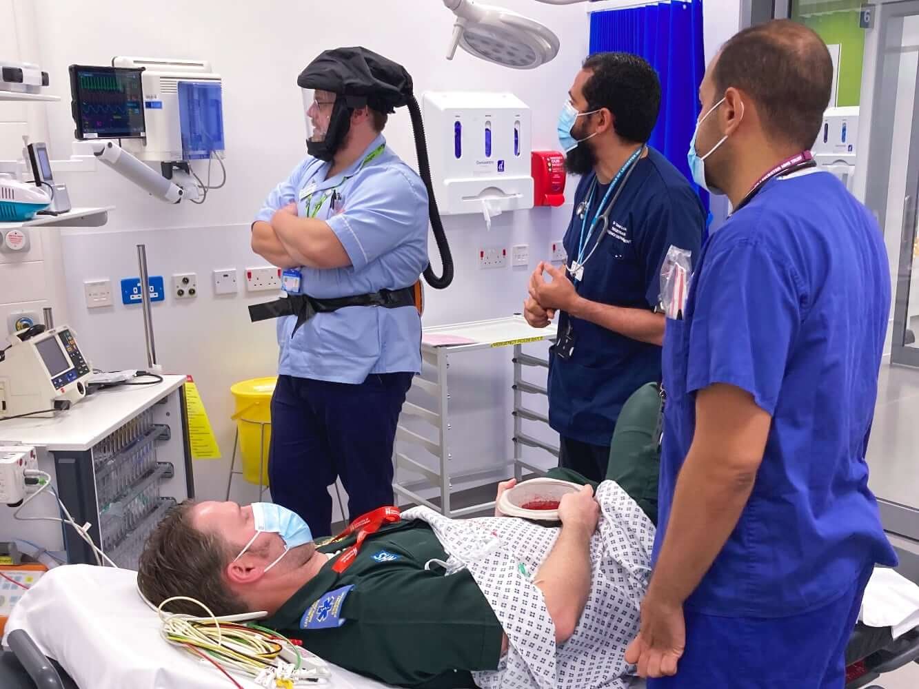 Activating the Major Haemorrhage Protocol — EM3