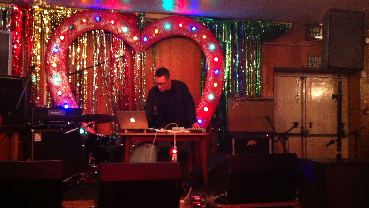 Richard Amp doing an AMP Studio set, London April 2015