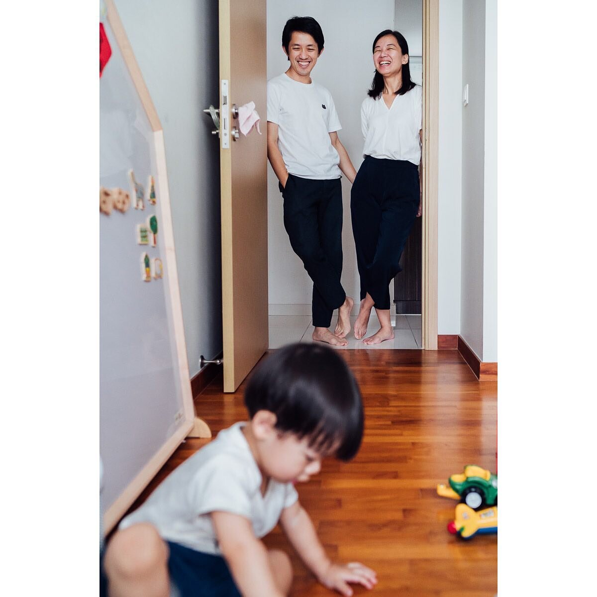 One of the reasons why I love undirected shoots!  Sometimes our body language gives us away in the most charming of ways &hellip; an outstretched hand, and mirrored feet