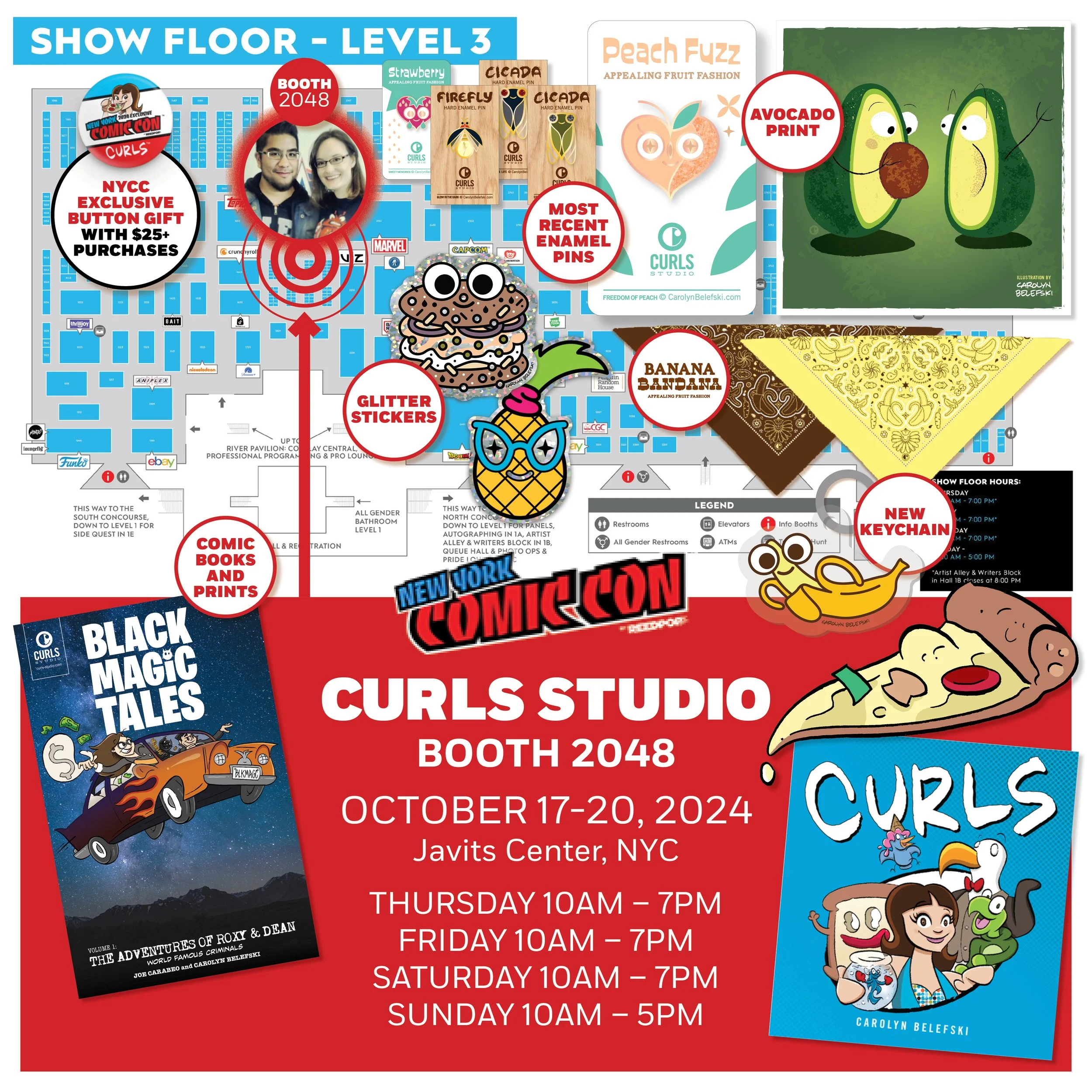 New York Comic Con (Booth 2048)