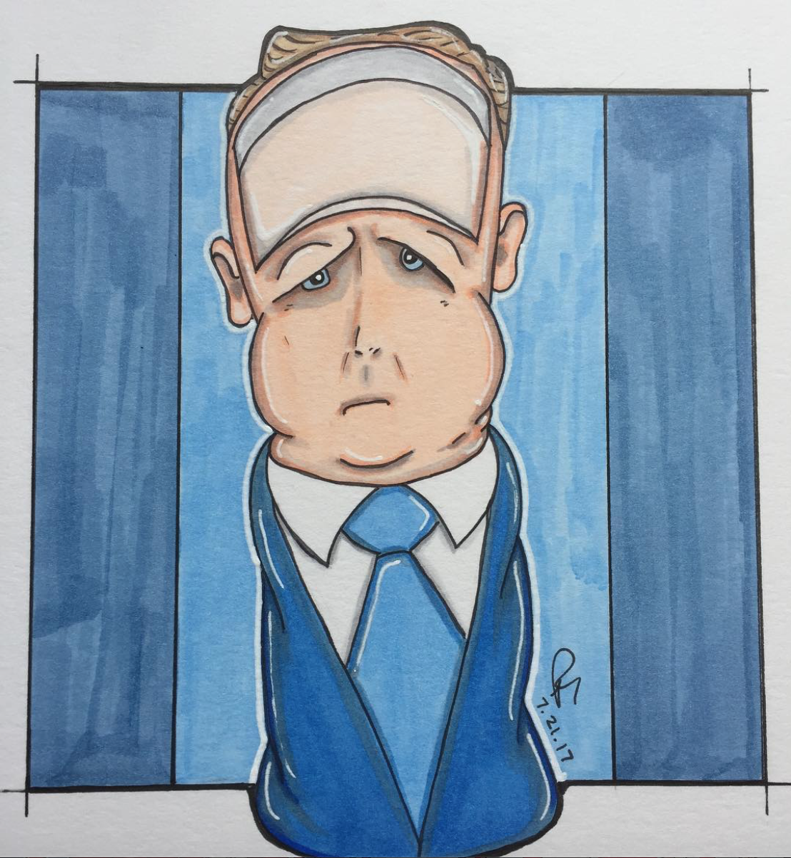 Sean Spicer as a big toe.