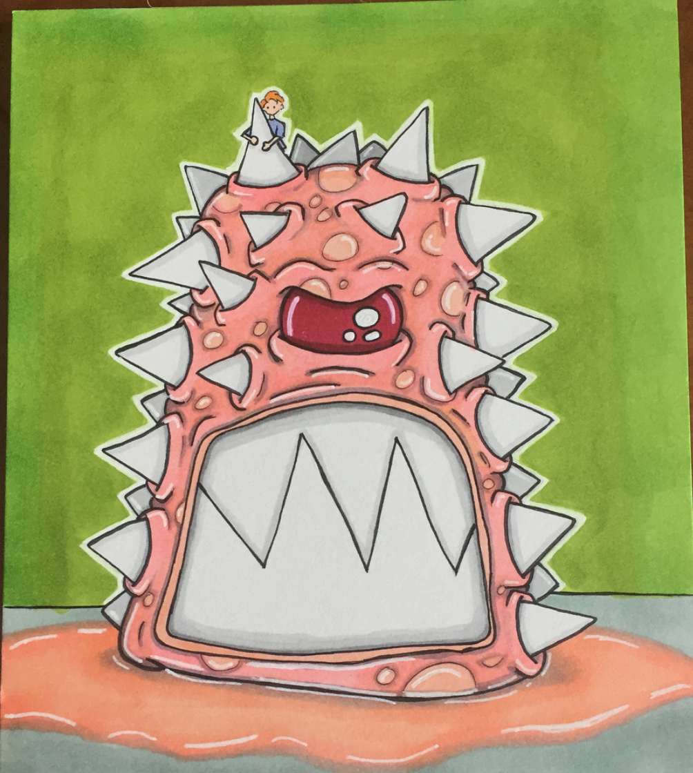 Untitled children's book illustration VI